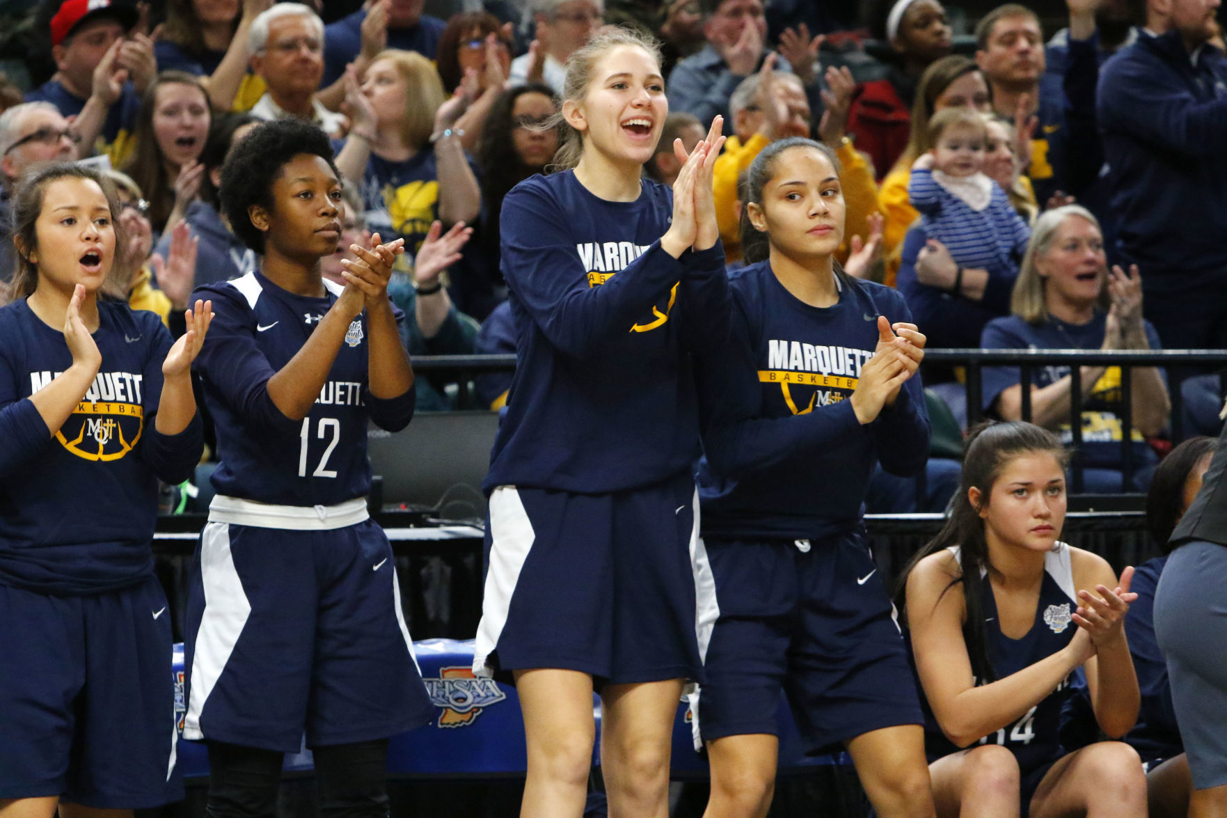 Gallery: Marquette Catholic vs. Vincennes Rivet in Class A championship